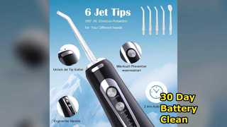 Deep Clean Teeth 30 Day Battery Oral Irigator